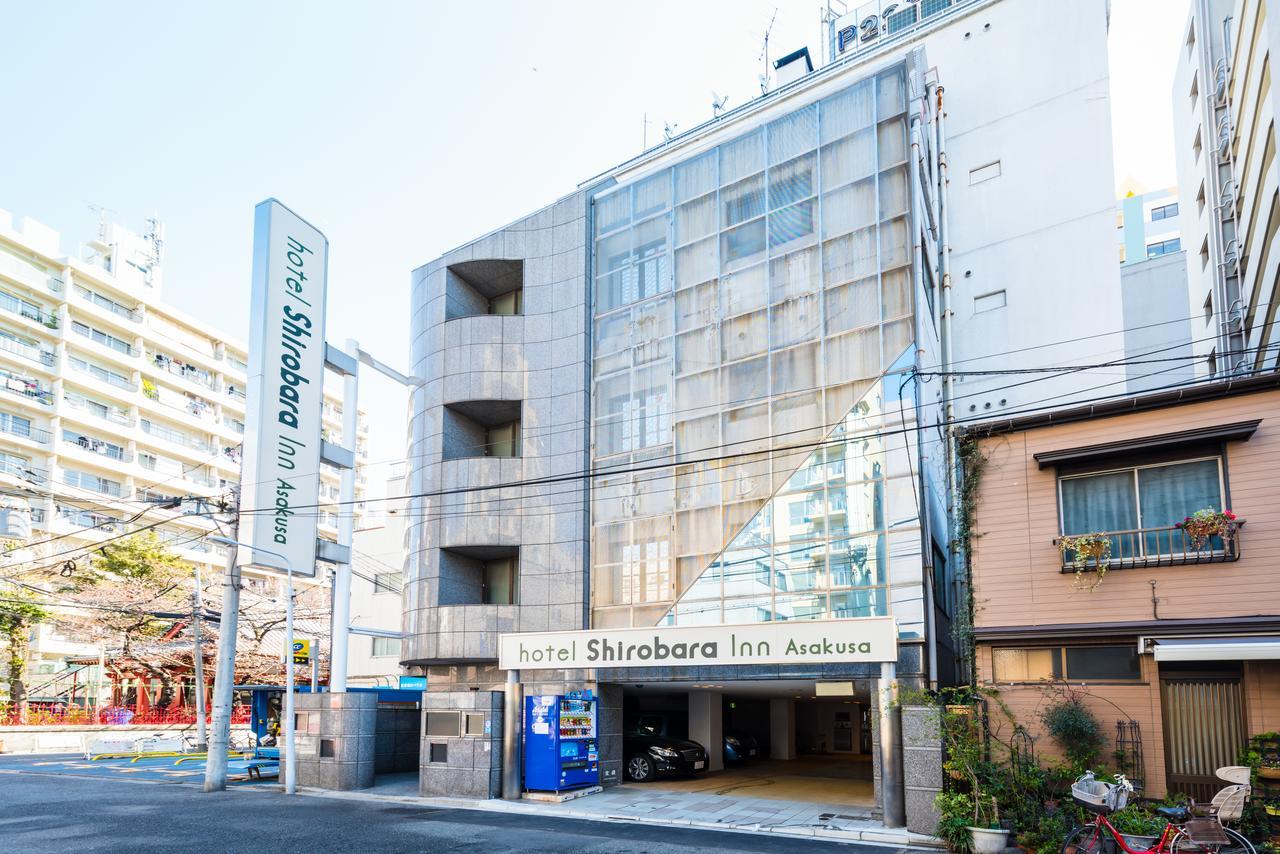 Hotel Shirobara Inn Asakusa Tokyo Esterno foto